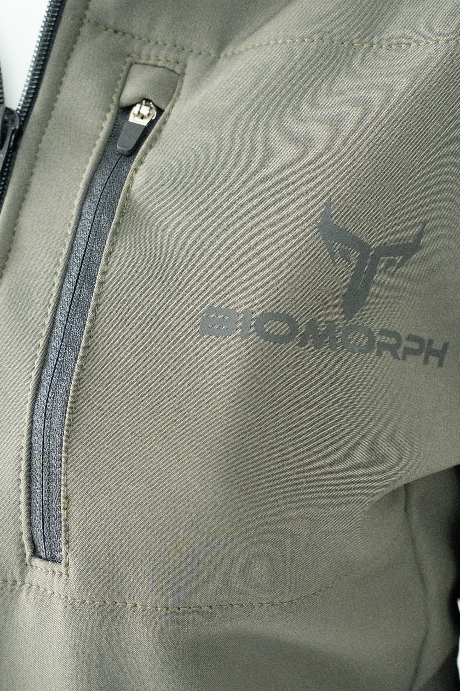 BIOMORPH Ladies Olive Softshell Jacket