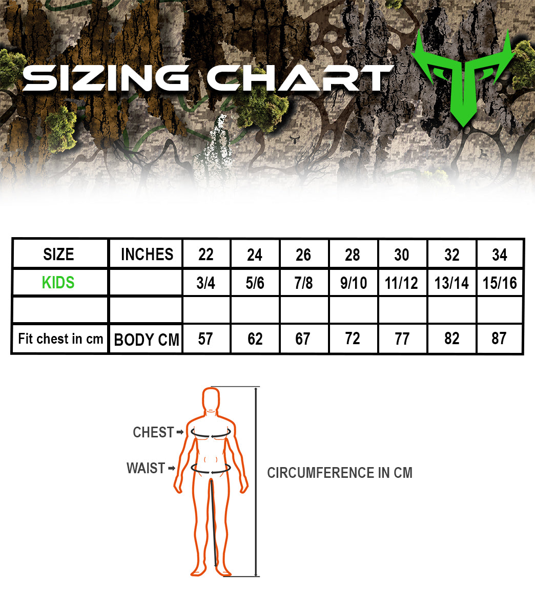 BIOMORPH Kids Camo Puffer Jacket