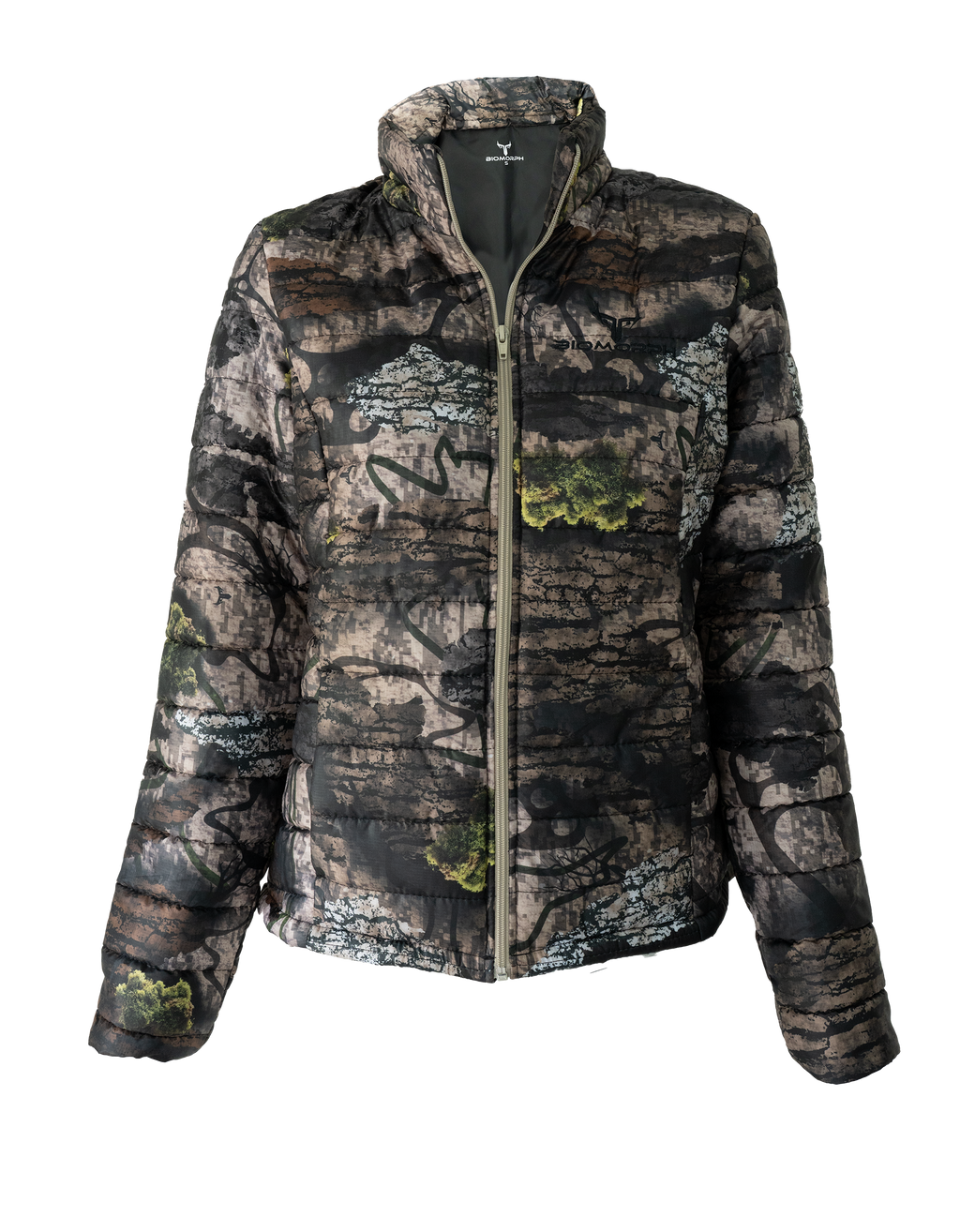 BIOMORPH Ladies Camo Puffer Jacket