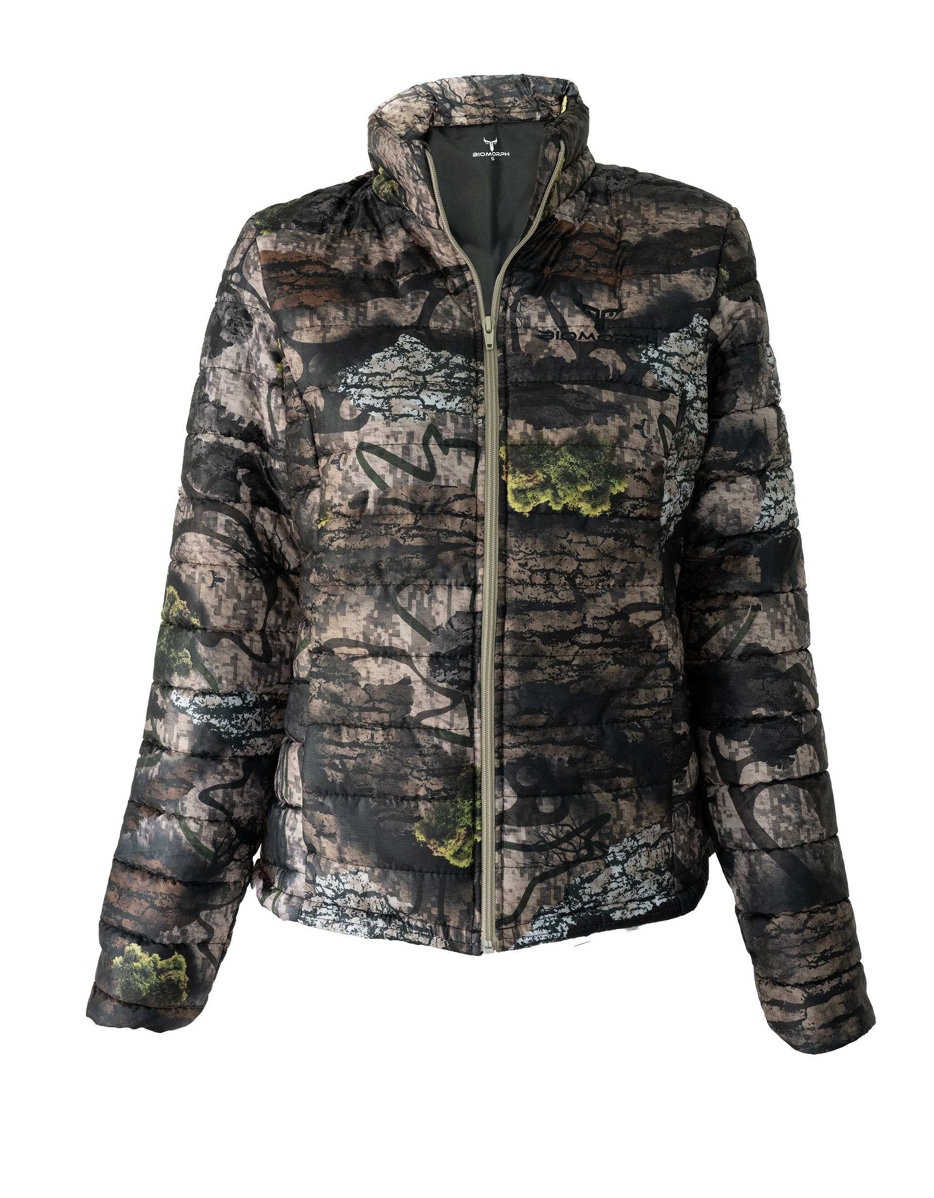 BIOMORPH Ladies Camo Puffer Jacket