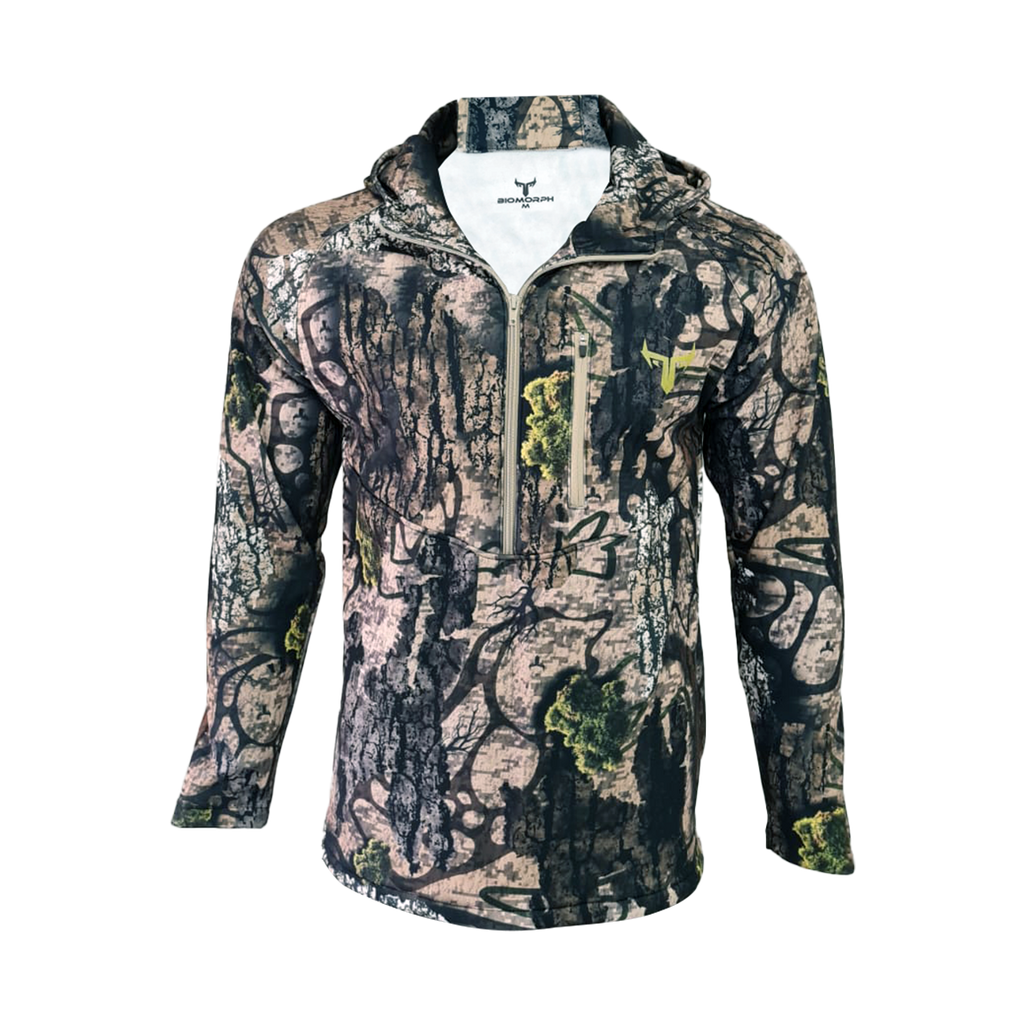 BIOMORPH Men’s Camo Heavyweight Hoodie