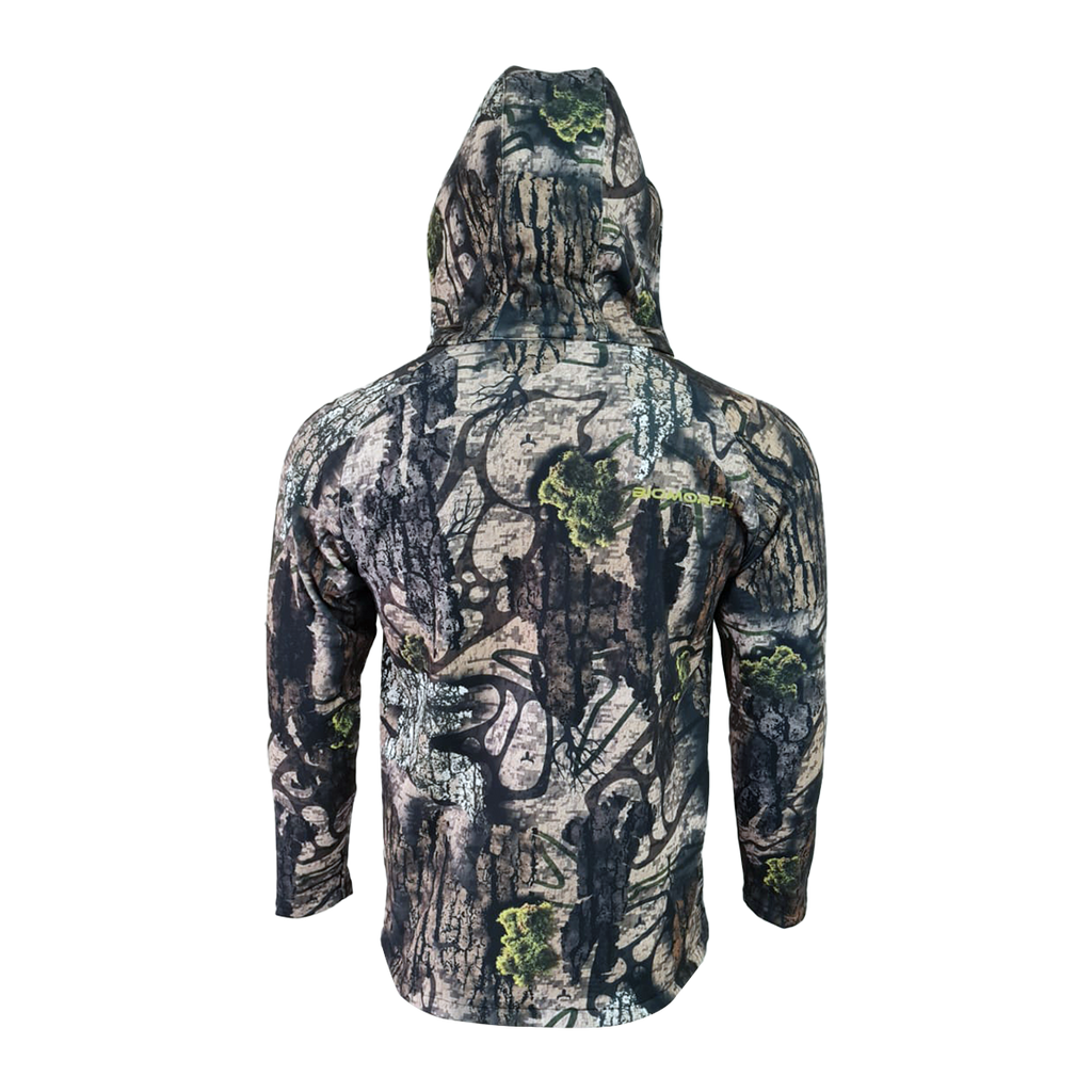 BIOMORPH Men’s Camo Heavyweight Hoodie