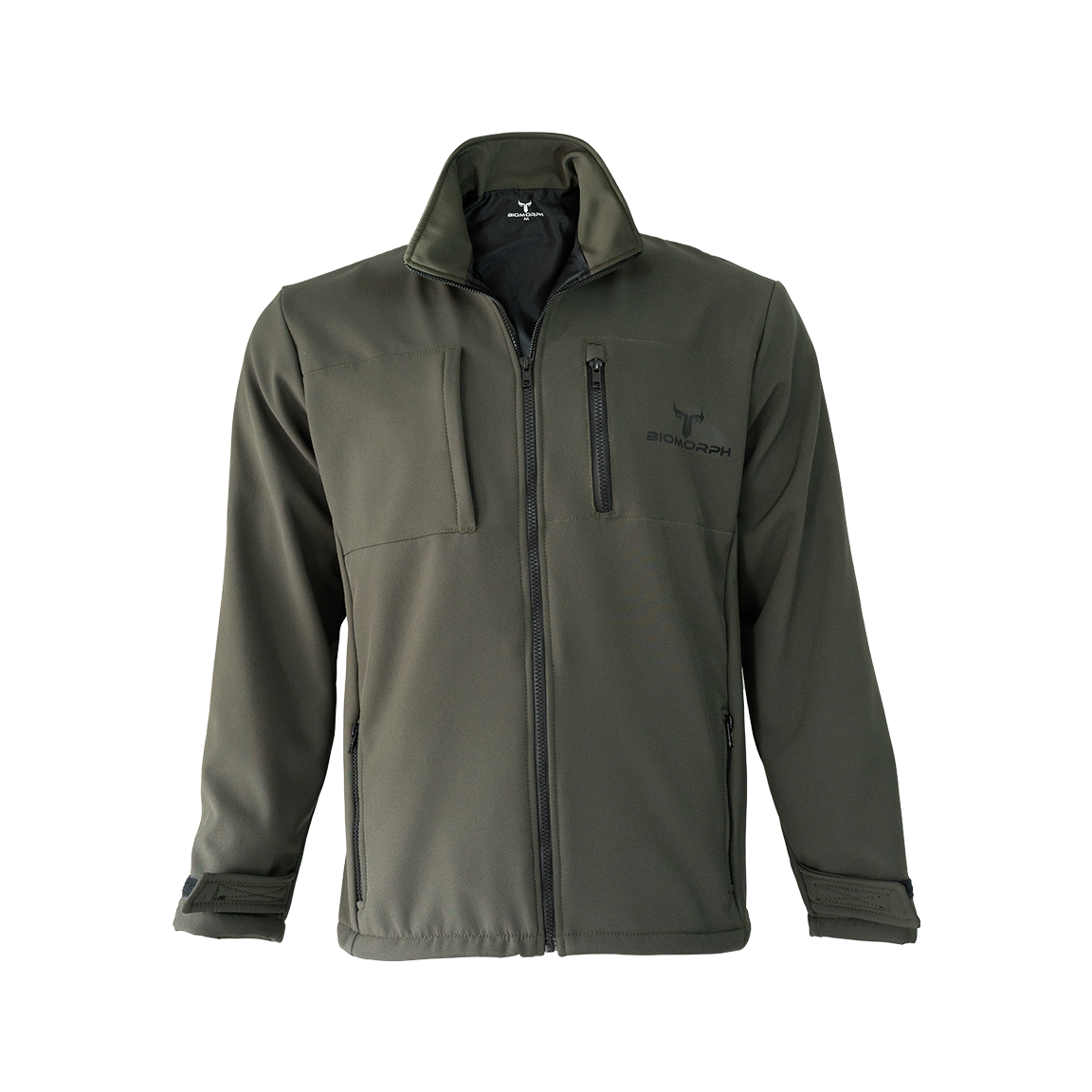 BIOMORPH Men’s Olive Softshell Jacket