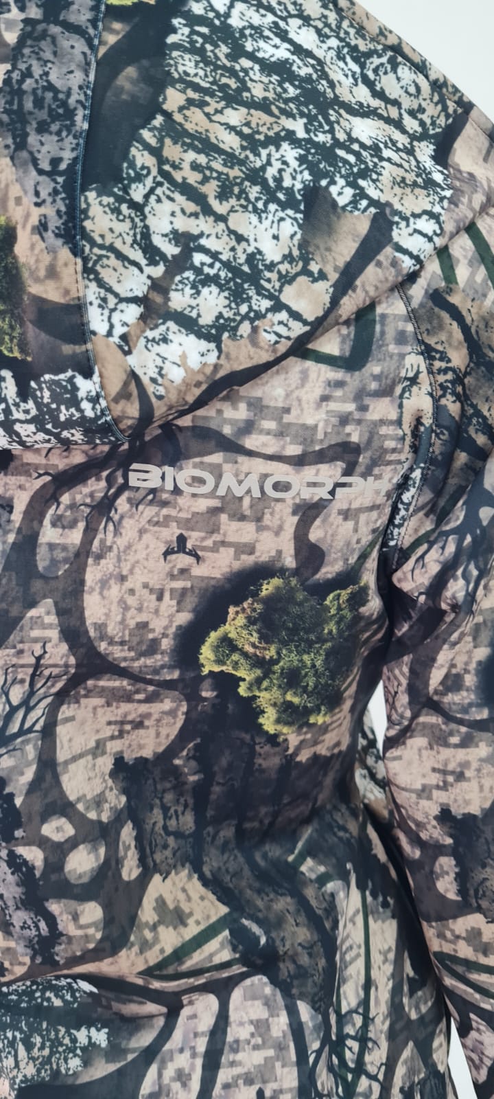 BIOMORPH Ladies Camo Heavyweight Hoodie